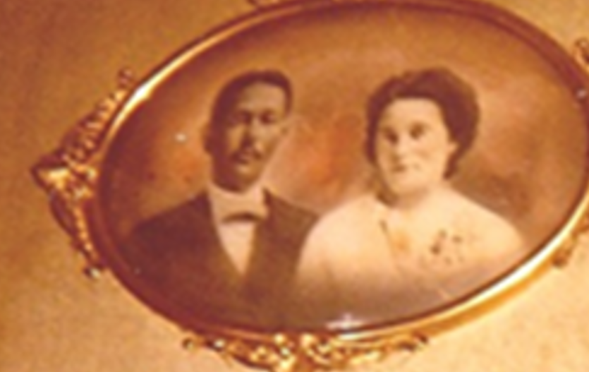 Dr. Andrew C. Jackson and his wife, oval studio portrait