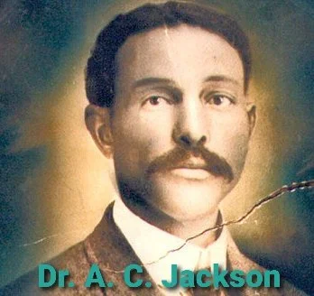 Dr. A. C. Jackson — painted portrait